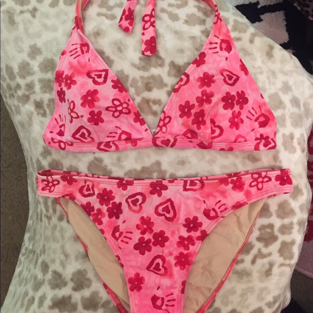 MUDD pink bikini set